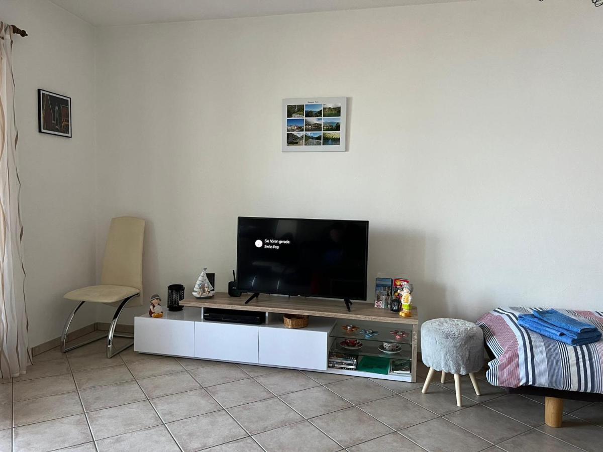 1 Zimmer Apartment Mit Seesicht Und Pool Gambarogno المظهر الخارجي الصورة